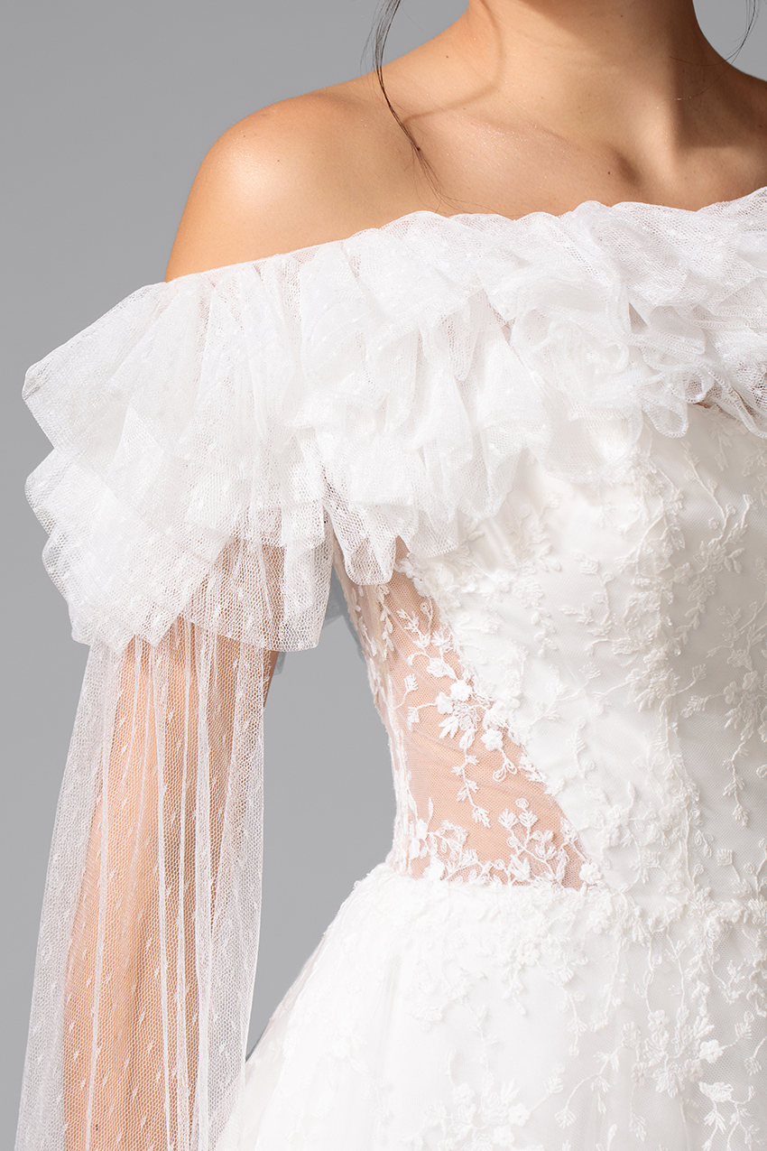 BEL22703_3 copie BEL22703 Collection Bella 2027 robe de mariée fluide