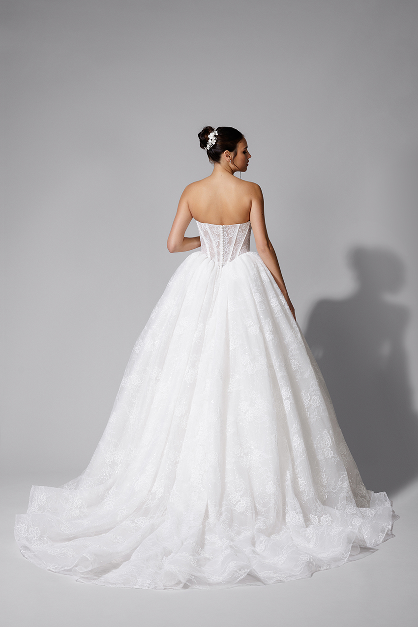 BEL22731_2 copie Robe de mariée princesse BEL22731 collection Bella 2027
